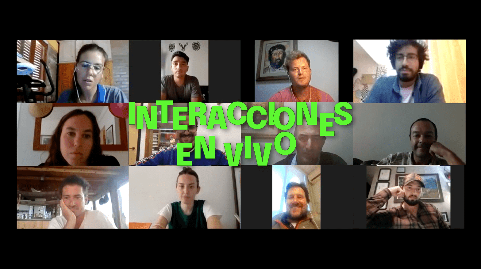 Interacciones en vivo www.diezmil.org